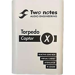 Used Two Notes AUDIO ENGINEERING Torpedo Captor X 16ohm Power Attenuator