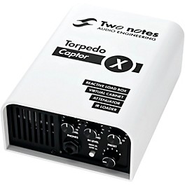 Open Box Two Notes AUDIO ENGINEERING Torpedo Captor X Reactive Load, Attenuator, IR Loader