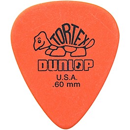 Dunlop Tortex Standard Guitar Picks .60 mm 6 Dozen