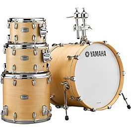 Yamaha Tour Custom Maple 4-Piece Shell Pack With 20" Bass Drum Butterscotch Satin