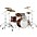 Yamaha Tour Custom Maple 4-Piece Shell Pack With 20" Bass Drum Chocolate Satin