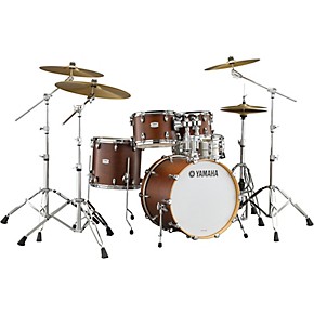 Yamaha Tour Custom Maple 4-Piece Shell Pack with 20 in. Bass Drum Butterscotch Satin