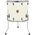 SJC Drums Tour Series Add-On Floor Tom With Chrome Hardware 16 x 18 in. Antique White