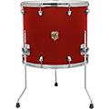 SJC Drums Tour Series Add-On Floor Tom With Chrome Hardware 16 x 18 in. Tuscan Red