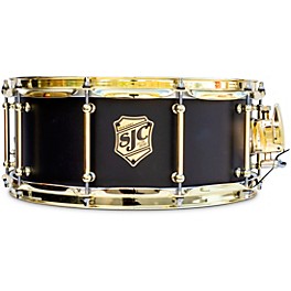 SJC Drums Tour Series Snare Drum with Brass Hardware 14 x 6 in. Onyx Lacquer
