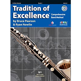 KJOS Tradition Of Excellence Book 2 for Alto Clarinet