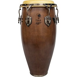 Toca Traditional Series Wood Congas 11.75 in. Dark Walnut