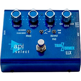 API TranZformer LLX Bass EQ/Boost Effects Pedal