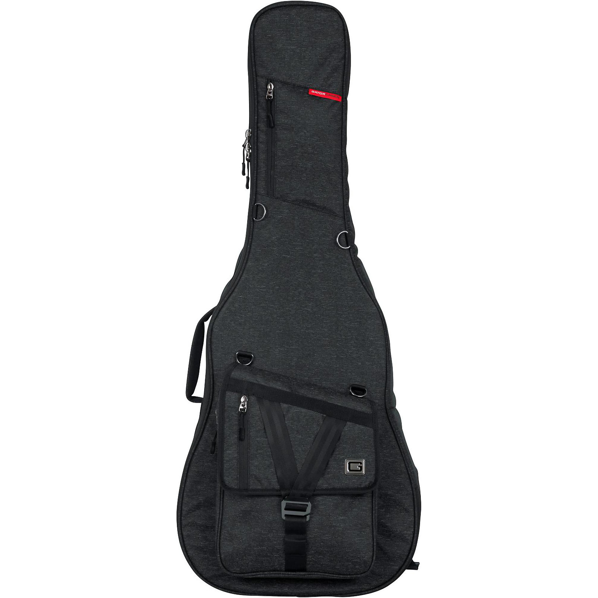 Gator Transit Series Acoustic Guitar Gig Bag Charcoal Black Guitar Center