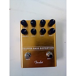 Used Fender Trapper Bass Distortion Bass Effect Pedal