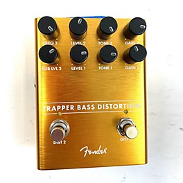 Used Fender Trapper Bass Distortion Effect Pedal