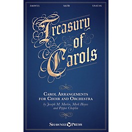 Shawnee Press Treasury of Carols (Carol Arrangements for Choir and Orchestra) SATB arranged by Joseph M. Martin
