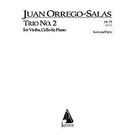 Lauren Keiser Music Publishing Trio No. 2, Op. 75 (Piano, Violin, Cello) LKM Music Series Composed by Juan Orrego-Salas