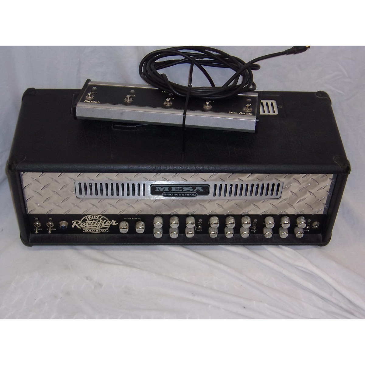 Used Mesa Boogie Triple Rectifier 150W Tube Guitar Amp Head Guitar Center