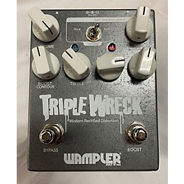 Used Wampler Triple Wreck Effect Pedal