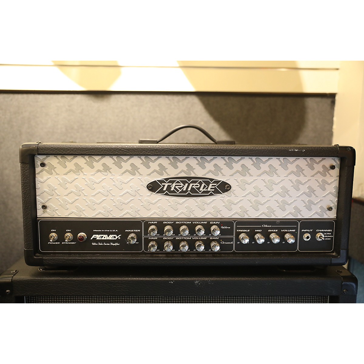 Used Peavey Triple XXX 120W Tube Guitar Amp Head Guitar Center