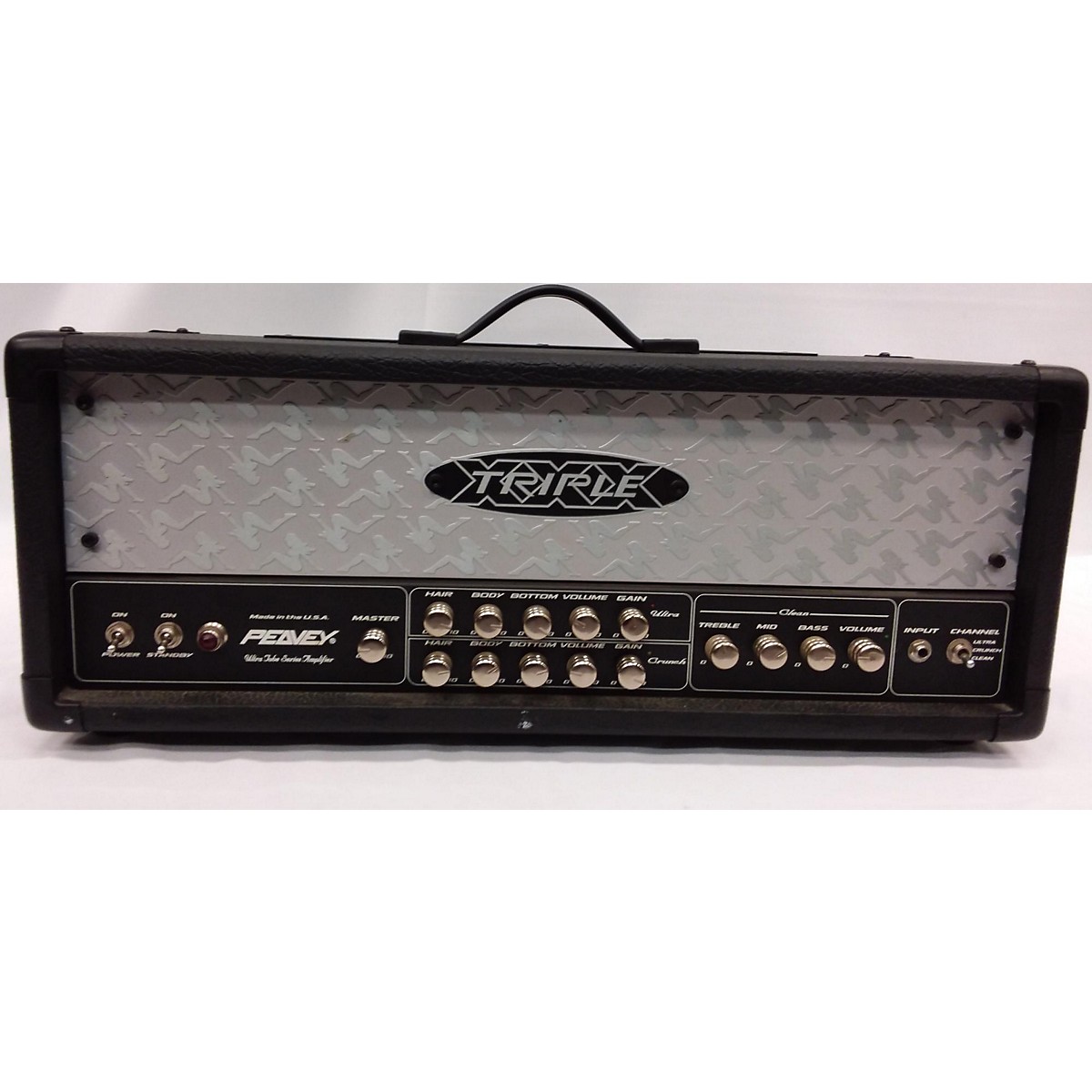 Used Peavey Triple Xxx 120w Tube Guitar Amp Head Guitar Center 9543