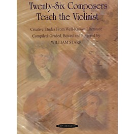 Alfred Twenty-Six Composers Teach the Violinist (Book)