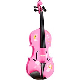Blemished Rozanna's Violins Twinkle Star Pink Glitter Series Violin Outfit