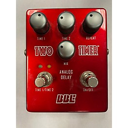 Used BBE Two Timer Dual Analog Delay Effect Pedal