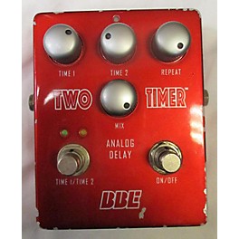 Used BBE Two Timer Dual Analog Delay Effect Pedal