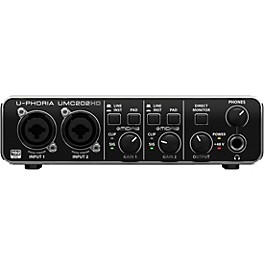 Behringer U-PHORIA UMC202HD Audiophile 2x2, 24-Bit/192kHz USB Audio Interface