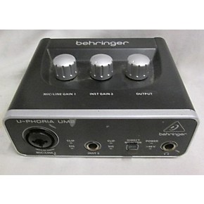 behringer audio interface guitar center