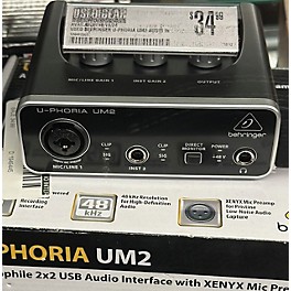 Used Behringer U-Phoria UM2 Audio Interface