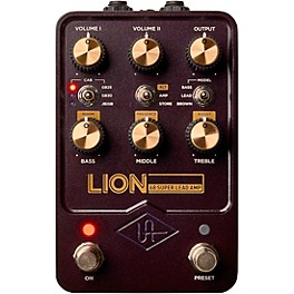 Open Box Universal Audio UAFX Lion '68 Super Lead Amp Effects Pedal Level 1 Purple