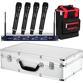 VocoPro UHF-5805 Plus Rechargeable Wireless System with Mic Bag Band 10