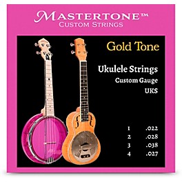 Gold Tone UKS 3 Pack Ukulele Strings