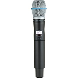 Open Box Shure ULXD2/B87A Wireless Handheld Microphone Transmitter With Interchangeable BETA 87A Microphone Cartridge