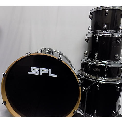 Used SPL UNITY BIRCH SHELL PACK Drum Kit Black | Guitar Center