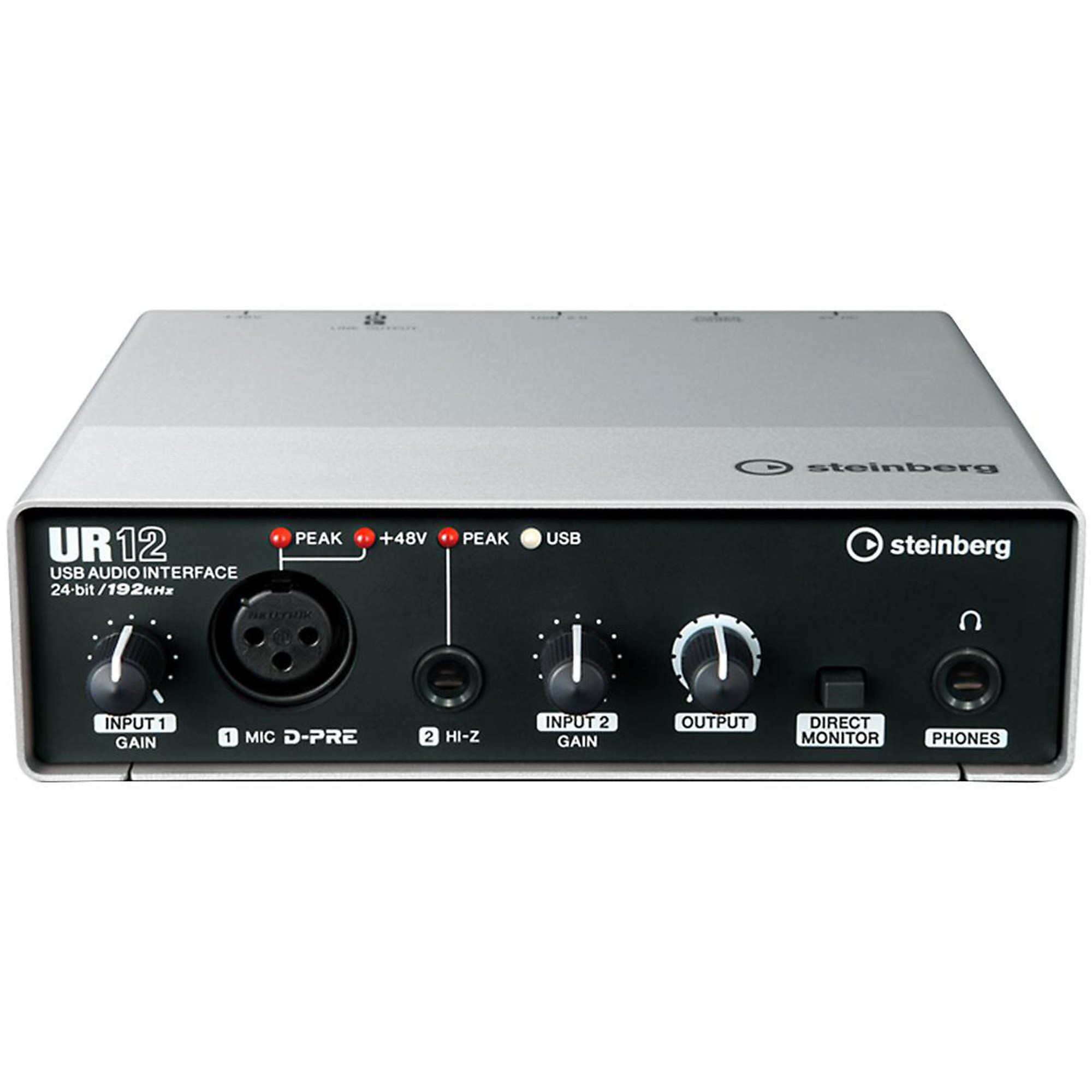 Steinberg UR12 2x2 USB 2.0 Audio Interface | Guitar Center