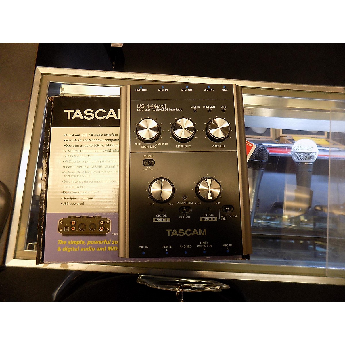 Used Tascam US144 MkII Audio Interface Guitar Center