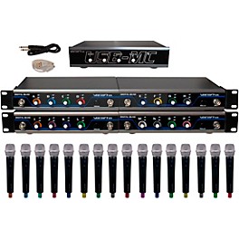 Open Box VocoPro USB-Acapella-16 16-Channel Wireless Microphone/USB Interface Package, 902-927.2mHz Level 1