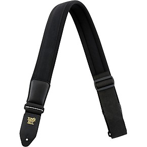 Ernie Ball Ultimate Neoprene Comfort Guitar Strap Black 2 In