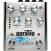 UltraTap Delay/Reverb Multi-Tap Effects Pedal Silver