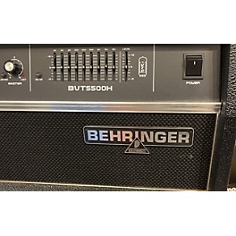 Used Behringer Ultrabass BVT5500H 550W Bass Amp Head