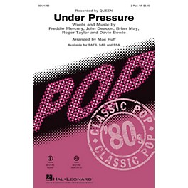 Hal Leonard Under Pressure 2-Part by Queen arranged by Mac Huff