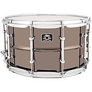 Universal Series Black Brass Snare Drum with Chrome Hardware 14 x 8 in.