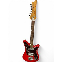 Used 1960s Goya RANGEMASTER Red Solid Body Electric Guitar