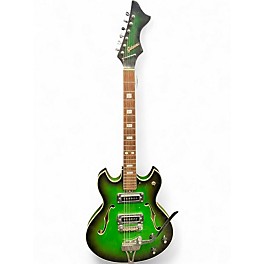 Used 1960s Sekova H-2 GREEN Hollow Body Electric Guitar