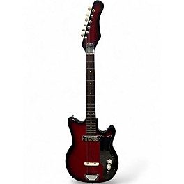 Used 1960s Teisco EJ-1 RED BURST Solid Body Electric Guitar