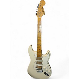 Used 1970s Univox RIPPER Antique White Solid Body Electric Guitar