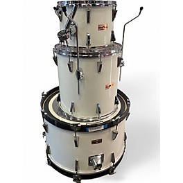 Used 1980s Yamaha 3 Piece 5000 Series 3-Piece White Drum Kit