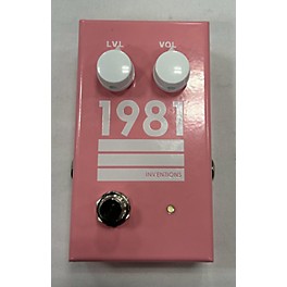 Used Used 1981 Inventions LVL Effect Pedal