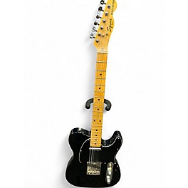 Used 1984 Squier Telecaster Black Solid Body Electric Guitar