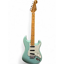 Used 1997 Fender ST-57 Stratocaster Reissue Surf Green Solid Body Electric Guitar