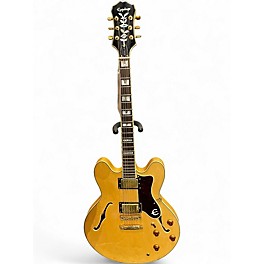 Used 1999 Epiphone Dot Natural Hollow Body Electric Guitar